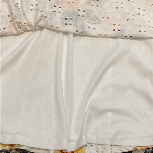 ASOS Floral Broderie Mini Dress - Picture 7 of 7